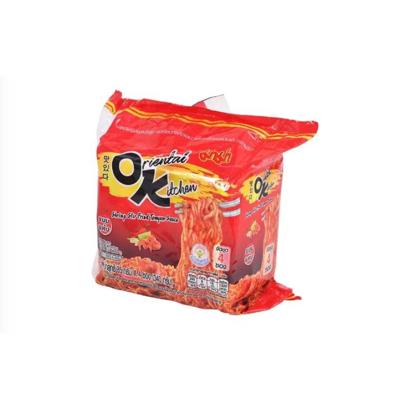 มาม่า-ออเรียนทัลคิทเช่น-ok-บะหมี่กึ่งสำเร็จรูป-มีหลายรสชาติ-แพ็ค-4ซอง