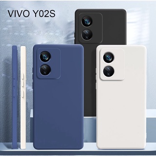 V25 5G(พร้อมส่งในไทย)เคสTPU​นิ่ม​สีพาสเทลแบบคลุมกล้องVivo Y02S/Y01A/Y30 5G/T1 5G/T1X/Y01/V23 5G/Y76 5G/V23E 5G/Y15S 2021