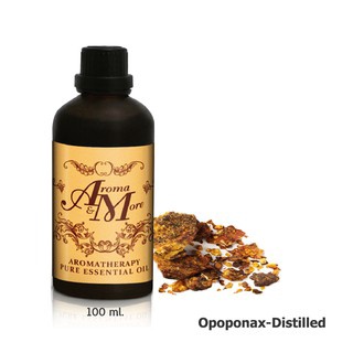 Aroma&amp;More Opoponax Essential oil Distilled / น้ำมันหอมระเหยออพโพโพแนก (สกัดไอน้ำ) Kenya 100ML