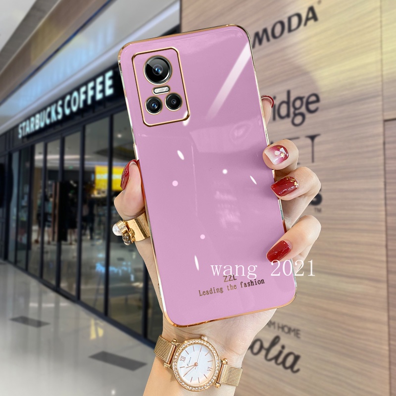 2022-multicolor-new-casing-เคส-realme-gt-neo-3-3t-neo-2-gt-2-pro-phone-case-electroplating-straight-edge-protective-silicone-soft-back-cover-เคสโทรศัพท