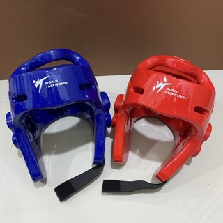 ภาพหน้าปกสินค้าหมวกเทควันโด WORLD TAEKWONDO หมวก เฮดการ์ด Head Guard อุปกรณ์ป้องกันศีรษะ คาราเต้ เทควันโด หมวกWTF ที่เกี่ยวข้อง