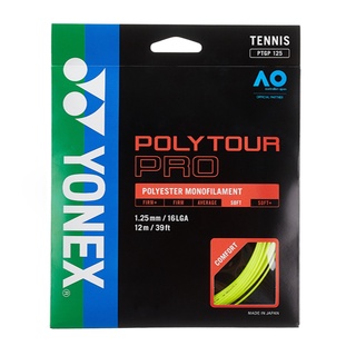 ภาพขนาดย่อของภาพหน้าปกสินค้าYonex เอ็นไม้เทนนิส Polytour Pro 18G/1.15mm , 16L/1.25mm Tennis String Reel (4แบบ) จากร้าน apxofficial บน Shopee ภาพที่ 5