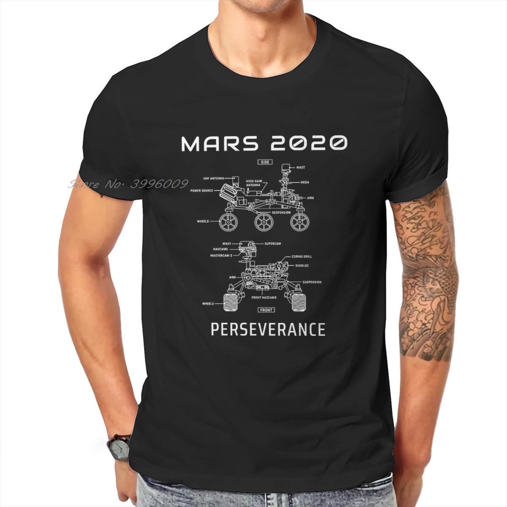 เสื้อยืดผ้าฝ้ายพิมพ์ลายขายดี-เสื้อยืด-ผ้าฝ้าย-พิมพ์ลายกราฟฟิค-mars-2022-space-explorers-perseverance-rover-สไตล์วินเทจ-เ