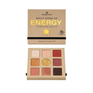 essence เอสเซนส์ DAILY DOSE OF ENERGY EYESHADOW PALETTE เครื่องสำอาง พาเลทแต่งหน้า พาเลท พาเลทตา