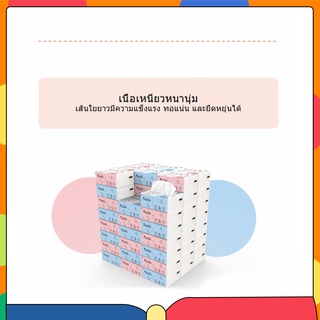 กระดาษชำระ A192 ทิชชู่ทำความสะอาด ทิชชู่พกพา ราคาถูก กระดาษทิชชู่ 1 ห่อมี 300 แผ่น กระดาษเช็ดหน้า ยกลัง (30ห่อ)