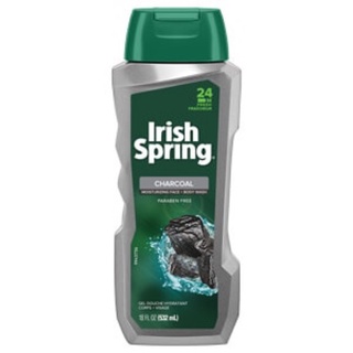 Irish Spring Charcoal Mens Body Wash Pure Fresh 532ml.