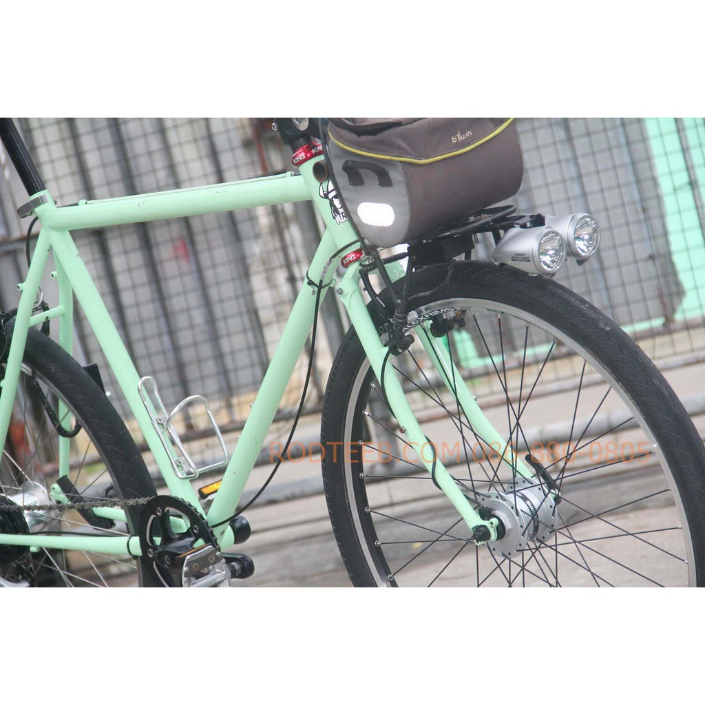 sale-ไฟหน้าจักรยาน-shimano-6v-ต่อดุมปั่นไฟ