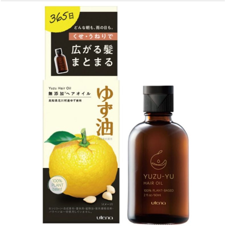 บำรุงผมส้มยูสุญี่ปุ่น-utena-yuzu-yu-hair-oil-60ml