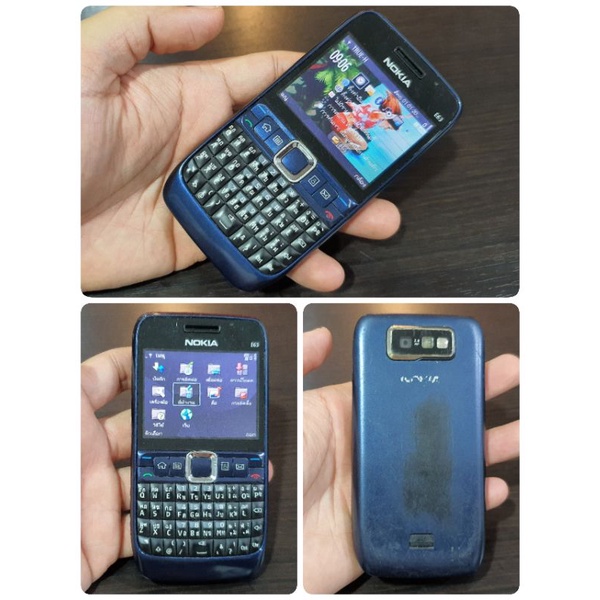 Nokia E63 จอดีสวย ใช้งานปกติ โทรออก/รับสาย มีแบตยังดี ริ้วรอยทั่วไปตาม ...