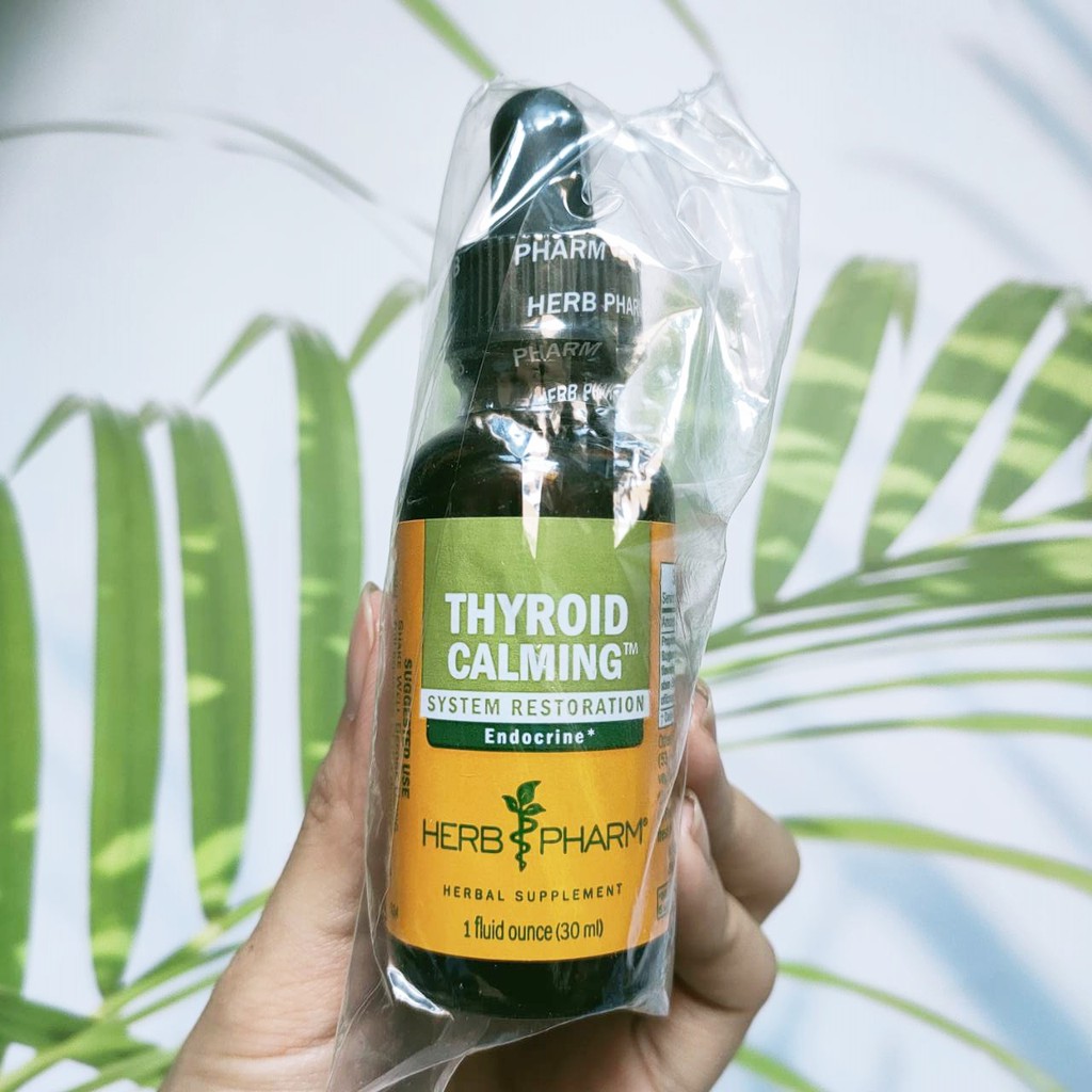 ผลิตภัณฑ์เสริมอาหาร ไทรอยด์ ชนิดน้ำ Thyroid Calming 30 ml (Herb Pharm