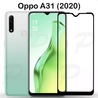 Oppo A31 ฟิล์มกระจกนิรภัย Oppo A31 2020 ฟิล์มกระจกเต็มจอOppo A31 ฟิล์มขอบดำ ฟิล์มกันกระแทก ฟิล์มกันรอย คุณภาพดี ติดง่าย