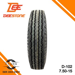 7.50-15 รุ่นD-102 ยี่ห้อ DEESTONE ดอกสร้อย