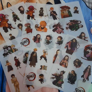 พร้อมส่ง‼ สติ๊กเกอร์ดาบพิฆาตอสูร Kimetsu no yaiba sticker