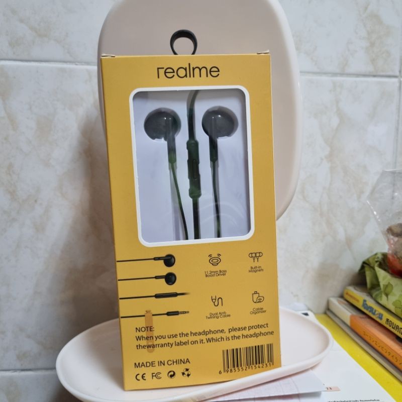 มือ 1 หูฟัง Realme Type-C ของแท้ 100% | Shopee Thailand
