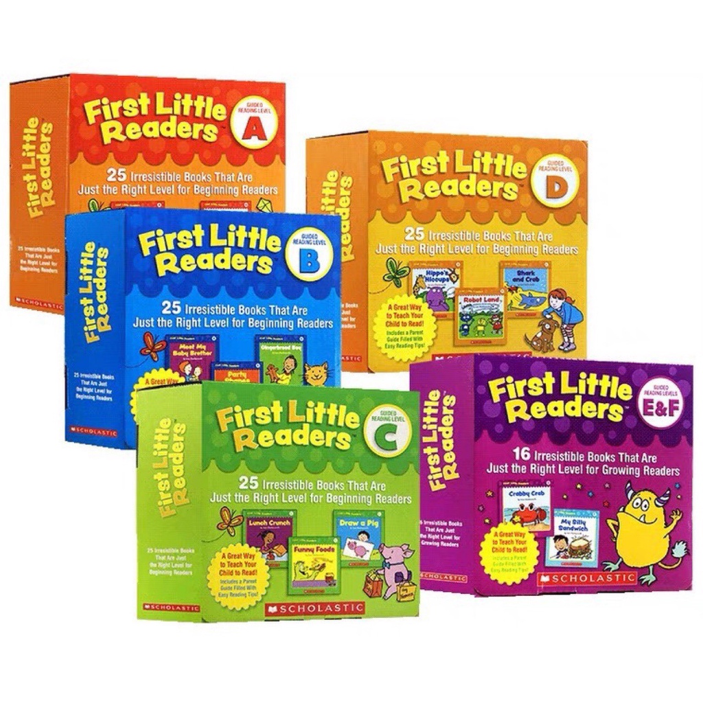 พร้อมส่ง-หนังสือชุด-first-little-reader-หนังสือหัดอ่าน