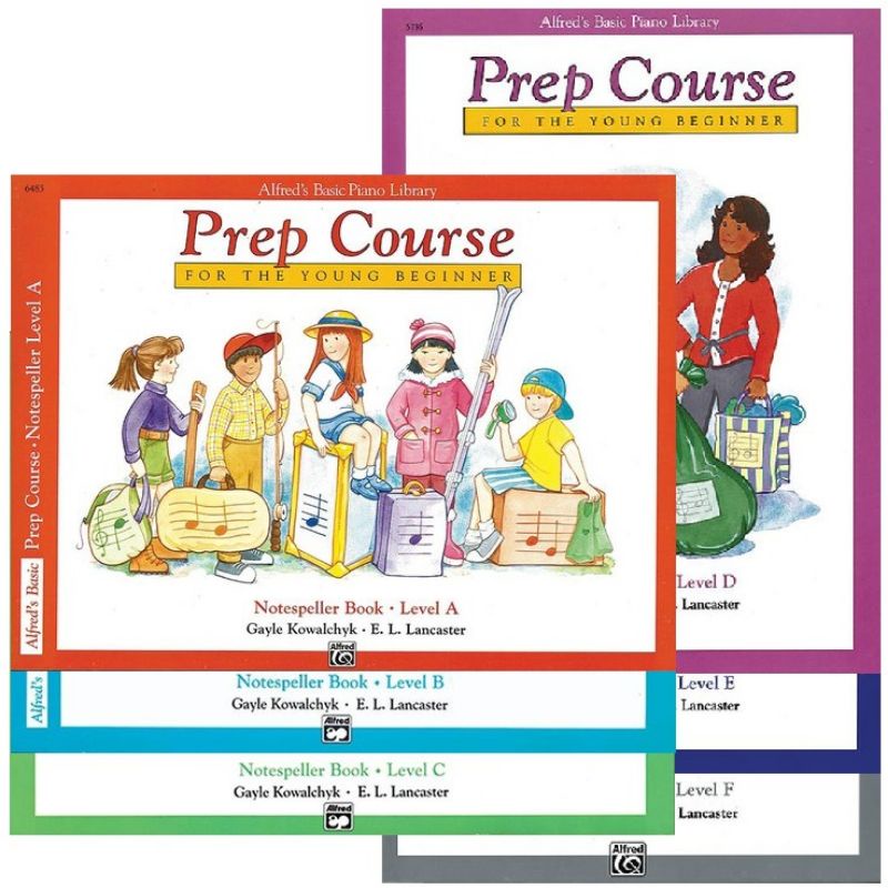 Prep course (Lesson, theory, solo, activity & ear training, technic ...