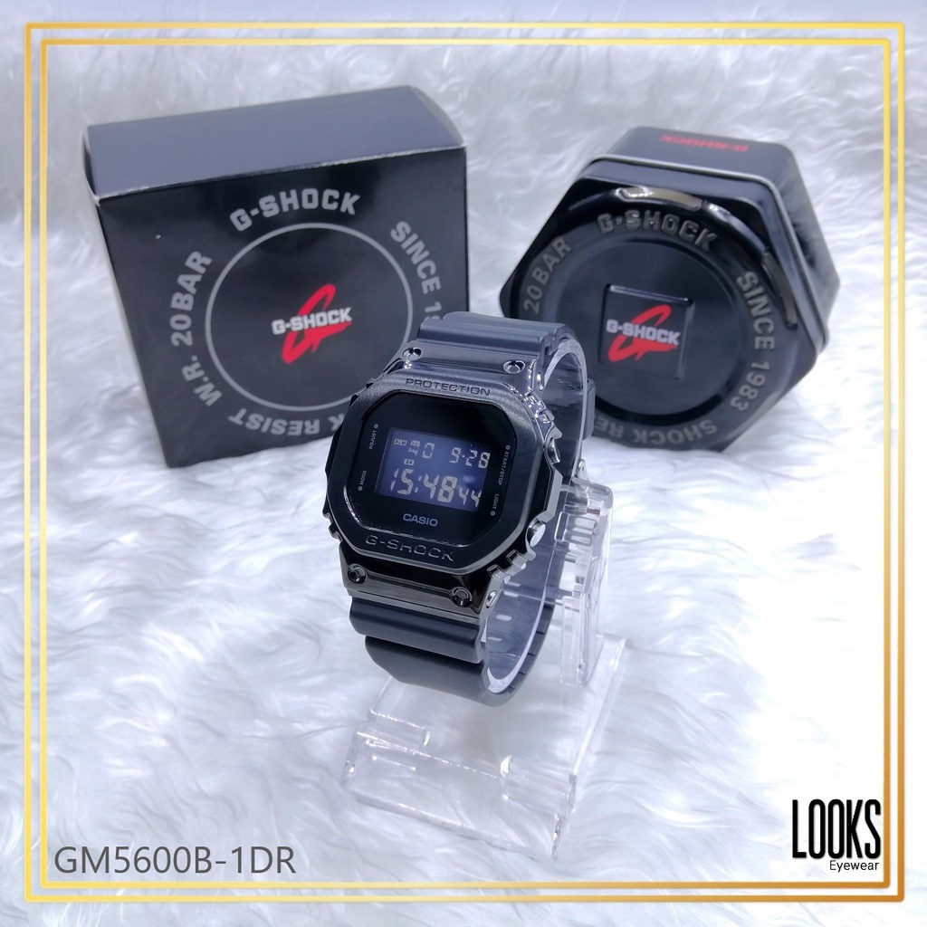นาฬิกาข้อมือผู้ชาย-g-shock-รุ่น-gm5600b-1dr-รับประกันแท้จากศูนย์-cmg