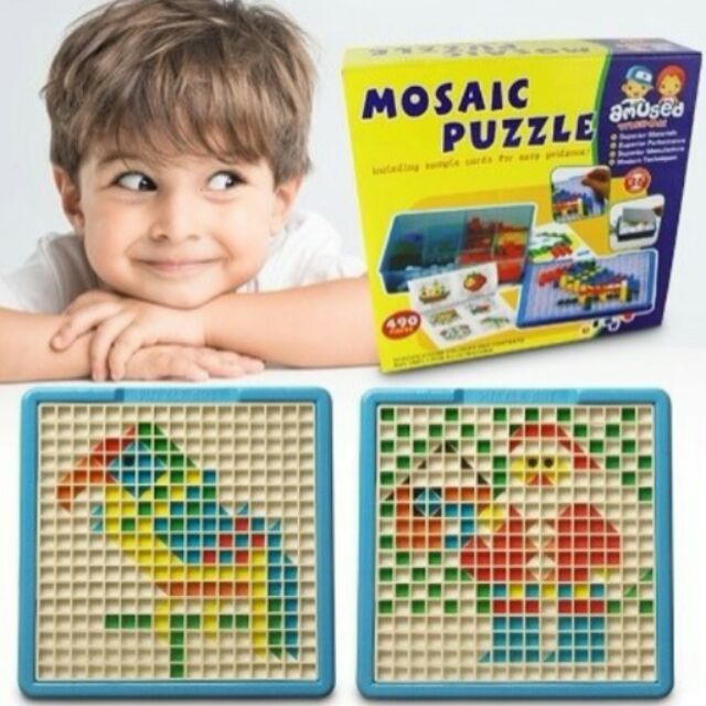 เกมต่อภาพจิ๊กซอว์ Mosaic Puzzle Shopee Thailand