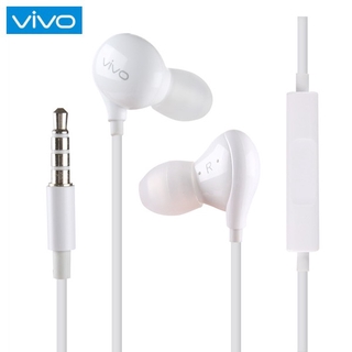 หูฟัง Vivo XE710 3.5 มม. เข้ากันได้กับโทรศัพท์มือถืออินเตอร์เฟซ Vivo ทั้งหมด สําหรับ Y3 Y5 Y70 Y11 Y12 Y15 Y51 Y91C