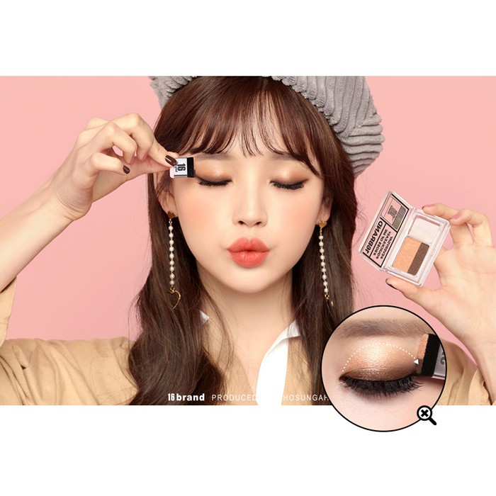 16 Brand Eye Magazine Eyeshadow | Shopee Thailand