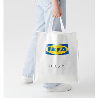 ภาพหน้าปกสินค้าIKEA อิเกีย ถุงอิเกีย KLAMBY คลามบี  กระเป๋า กระเป๋า สีขาวพร้อมส่ง ที่เกี่ยวข้อง