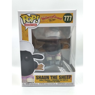 Funko Pop Wallace And Gromit - Shaun The Sheep #777 (กล่องมีตำหนินิดหน่อย)