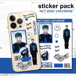 พร้อมส่ง เอ็นซีที STICKER PACK [Sticker Die-cut] A6