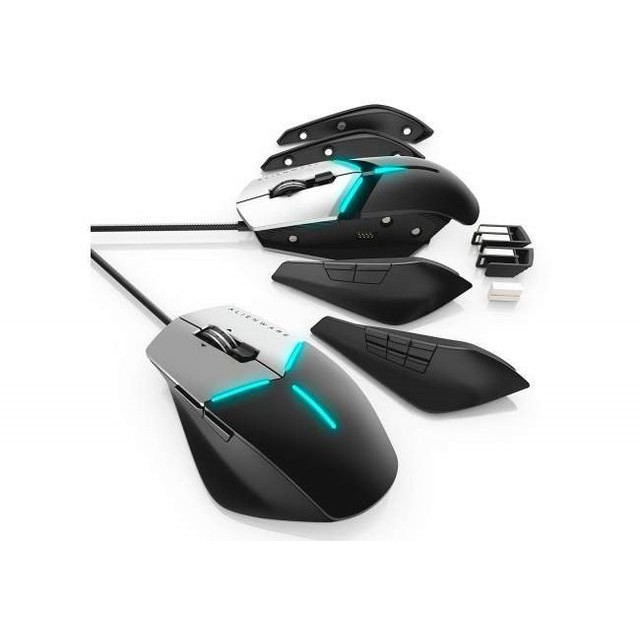 KEYBOARD (คีย์บอร์ด) ALIENWARE ADVANCED GAMING AW568 คีย์บอร์ดพร้อมเม้า ...