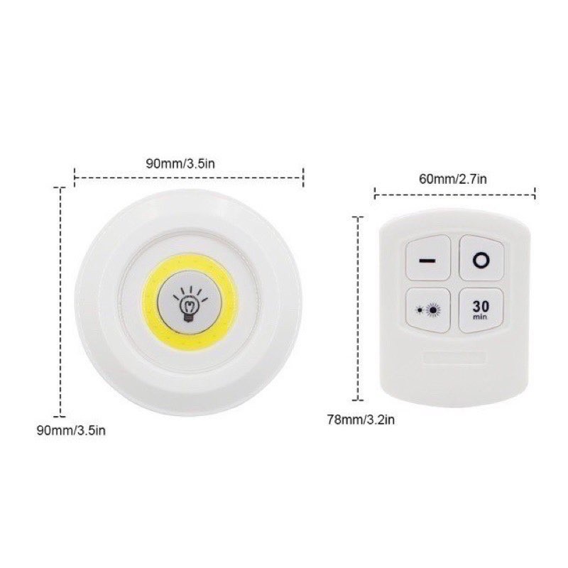 led-light-with-remote-control-ไฟ-led-ไร้สาย-รีโมท-ไฟ3ดวงรีโมท-ตั้งเวลาปิดได้