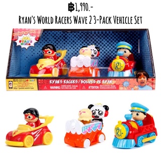 Ryan’s Toy : Ryans World Racers Wave 2 3-Pack Vehicle Set