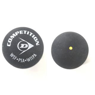 รูปภาพขนาดย่อของDUNLOP ลูกสควอช 1 จุดเหลือง COMPETITION SQUASH BALLลองเช็คราคา