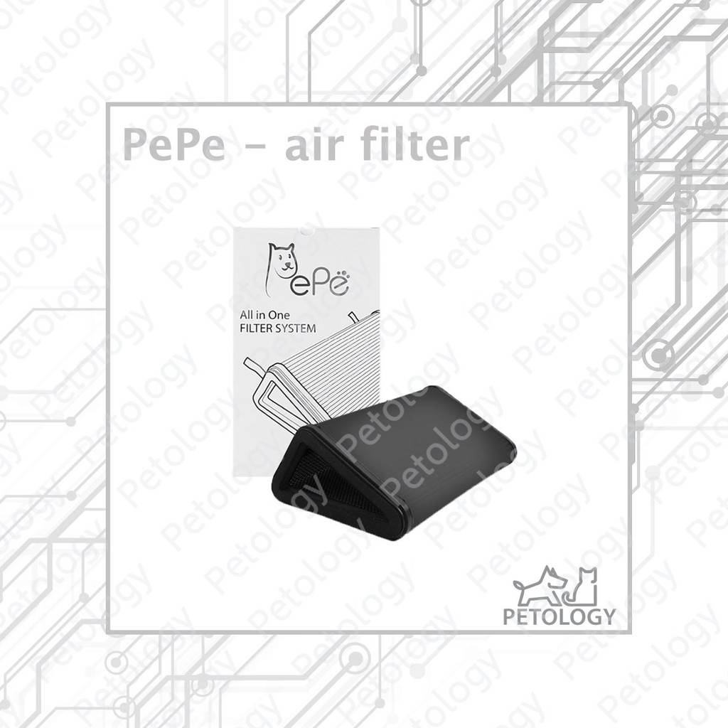 ภาพหน้าปกสินค้าPetology - PePe air filter ไส้กรองเครื่องเป่าขนสัตว์เลี้ยง จากร้าน petology บน Shopee