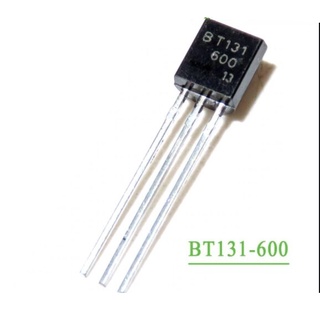 BT131-600 bt131 TO-92 600V 1A ไตรแอค (10ตัว)