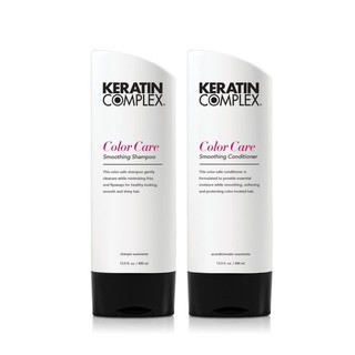 Keratin Complex smoothing therapy , keratin color care shampoo + conditioner 400ml