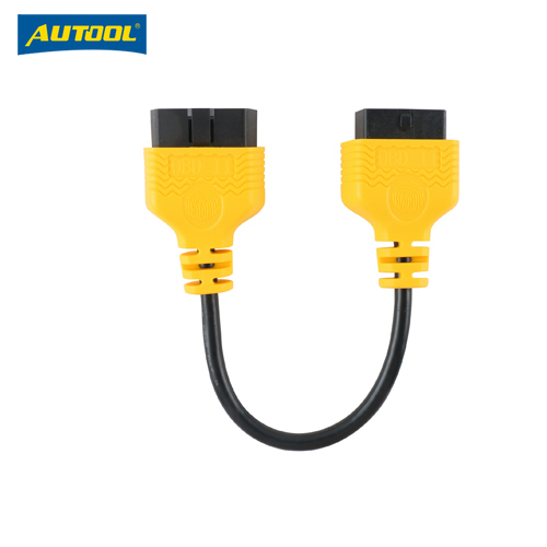 autool-obd2-16-ขา-30-ซม-สายต่อสำหรับรถยนต์ชาย-หญิง-สายต่ออะแดปเตอร์วินิจฉัยระบบรถยนต์-elm327-การเชื่อมต่อเครื่องสแกนข้อบกพร่องสายต่อสากล