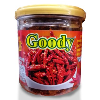 พริกทอดกรอบแสนอร่อย GOODY กู๊ดดี้  100กรัม