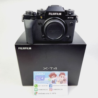 กล้อง Fujifilm XT4 body black