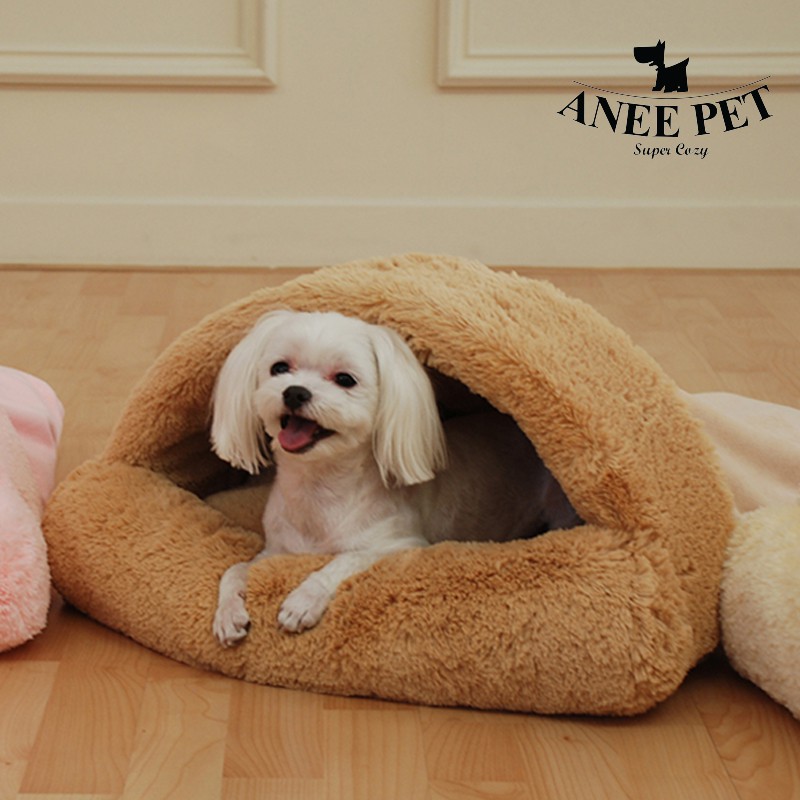 aneepet-pocket-bed-ที่นอนสุนัข-แมว-อุโมงค์ที่นอนสำหรับสัตว์เลี้ยง