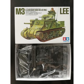 โมเดลประกอบ Tamiya 1/35 TA35039 U.S. M3 Tank Lee