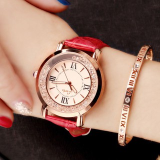 ภาพขนาดย่อของภาพหน้าปกสินค้าAMELIA AW156 นาฬิกาข้อมือผู้หญิง นาฬิกา วินเทจ นาฬิกาผู้ชาย นาฬิกาข้อมือ นาฬิกาแฟชั่น Watch นาฬิกาสายหนัง พร้อมส่ง จากร้าน amelia_sp บน Shopee ภาพที่ 5