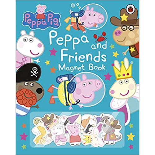 หนังสือนิทานภาษาอังกฤษ-magnet-book-peppa-pig-peppa-and-friends
