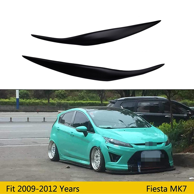 สติกเกอร์คิ้วไฟหน้ารถยนต์-สําหรับ-ford-fiesta-mk7-2009-2012