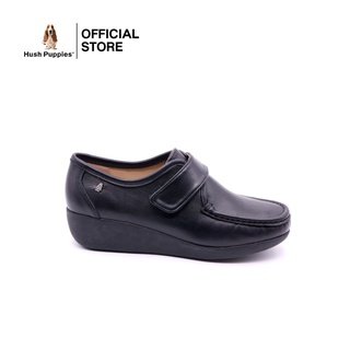 สินค้า Hush Puppies รองเท้าผู้หญิง รุ่น QUINN C.HEELS HP 8WCFB1421A - สีดำ รองเท้าหนังแท้ รองเท้าลำลอง รองเท้าโบ้ทชูส์