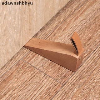 [adawnshbhyu] กันชนประตูไม้ กันลื่น ขนาดใหญ่ สีบีช