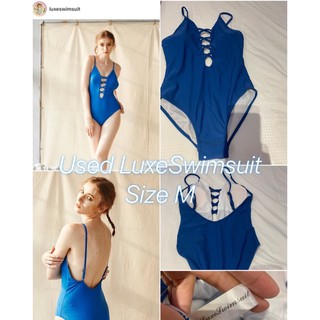 Used Luxe Swimsuit in Blue