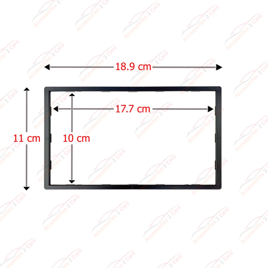 กรอบเสริม-honda-ทุกรุ่นที่เป็น-2din-ขนาด-7-นิ้ว-audio-work-งานไตหวัน-รหัส-ha-2971t
