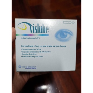 น้ำตาเทียมVislubeของแท้ค่ะ | Shopee Thailand