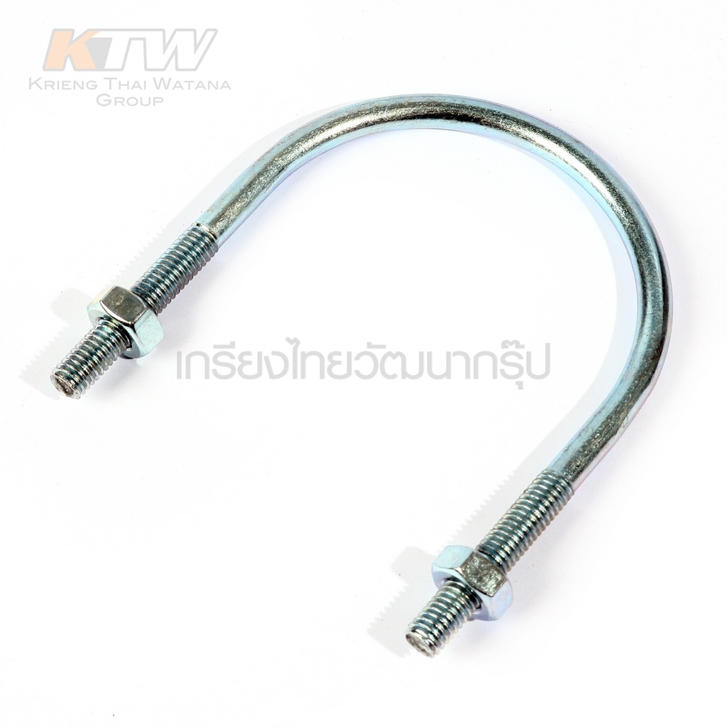 ยูโบลท์เหล็กรัดท่อ 3 นิ้ว (UBolt) น็อตตัวยู (5 ชิ้น) Shopee Thailand