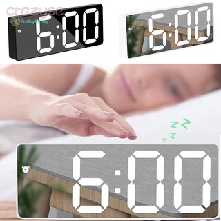 【CRAZYSPE】Alarm Clock Display Plastic Decor Digital Multi functional Temperature