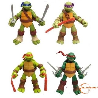 A.H  ฟิกเกอร์ ชุดนินจาเต่ายุทธนาวี  4 ชิ้น